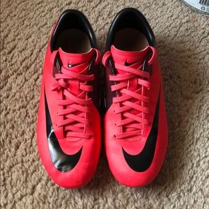 Pink Nike Mercurial